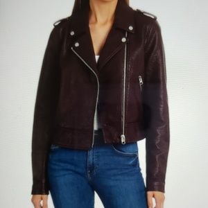 NWT Bagatelle Pebble Faux-leather Jacket L ✨Host Pick ✨🎉